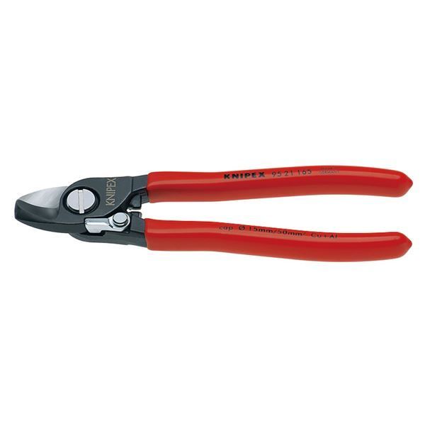 KNIPEX クニペックス 9521-165 ケーブルカッター バネ付 SB