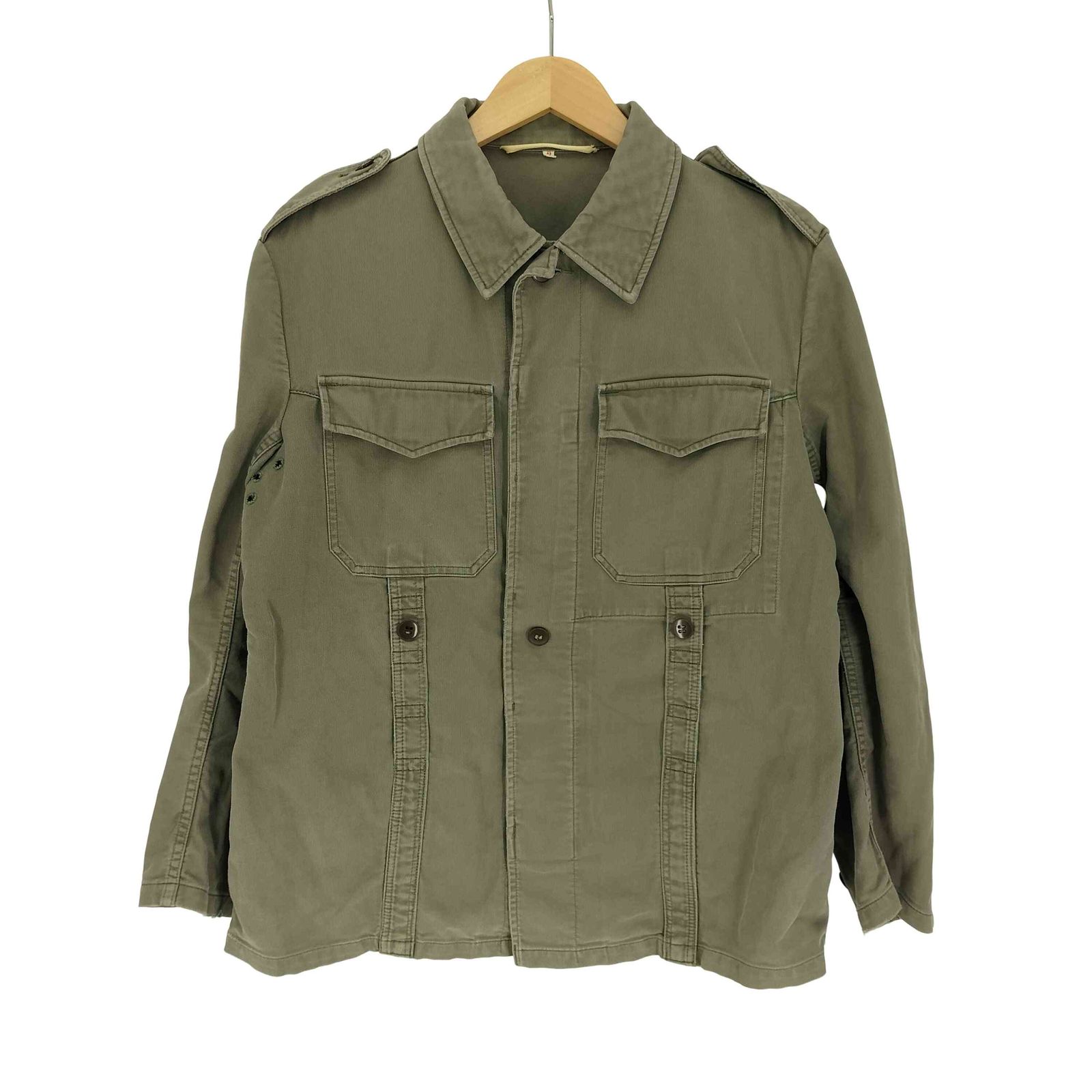 80s-90s AUSTER モールスキンジャケット　ショールカラー　カーキ Mint 90s BARBOUR moleskin blouson M 希少 ブラウン オリーブ