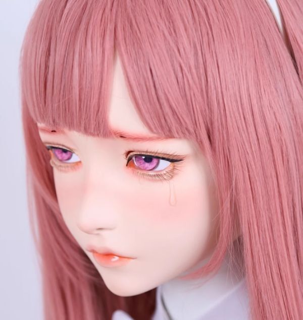 全頭マスク カツラ付き ロック付き NO.79 フルマスク ドール