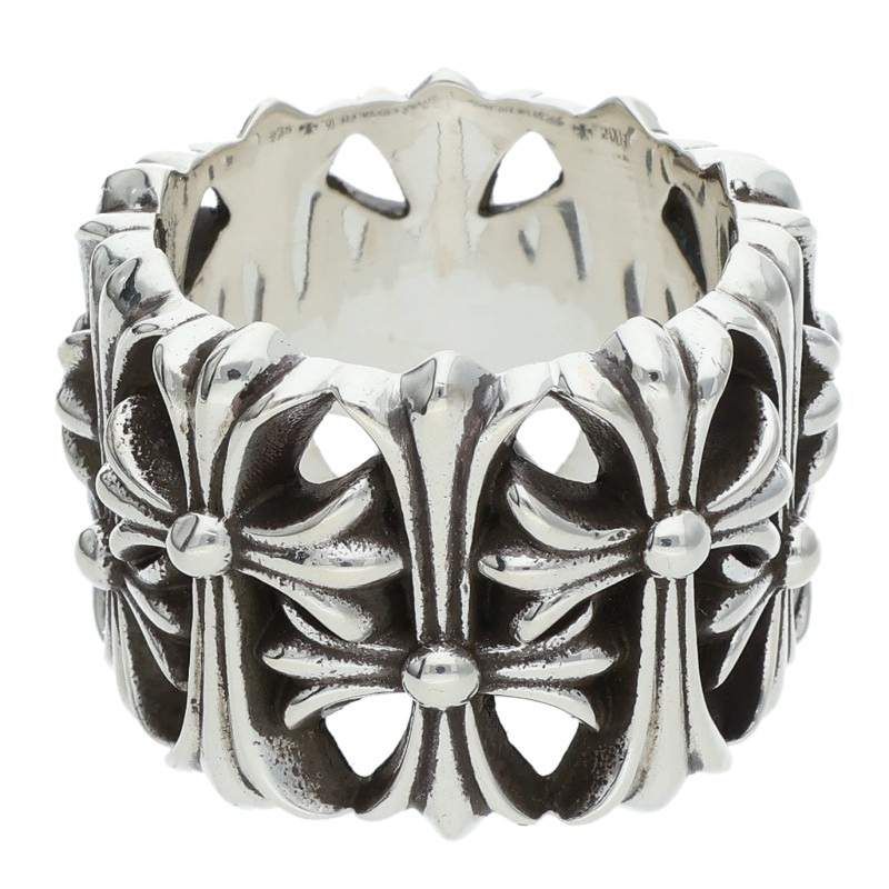クロムハーツ　セメタリークロスリング　22号 CHROME HEARTS Square Cemetery Cross Ring Size 22号 クロム