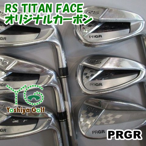アイアン プロギア RS TITAN FACE/オリジナルカーボン/M-37/0[120199]