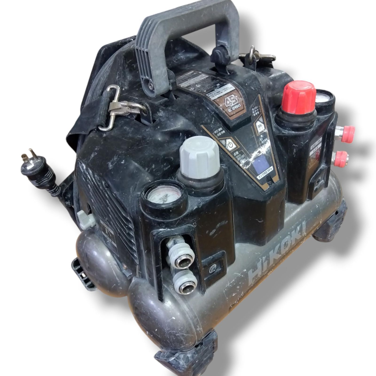 日立高圧コンプレッサーECー1245H3 HIKOKI コンプレッサーEC