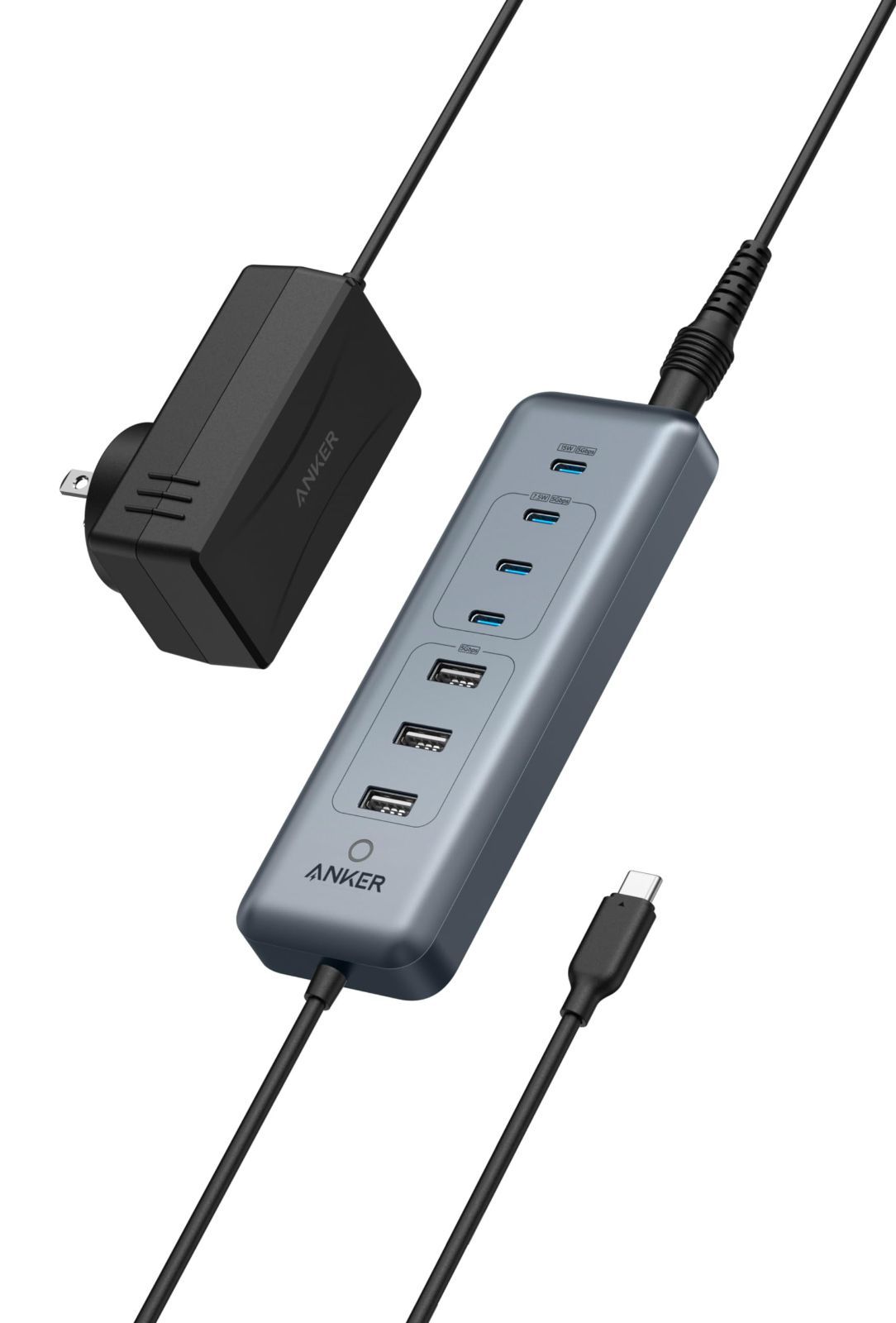 Anker ハブ macbook usb ハブ Anker USB-C Hub 14-in-1, Triple