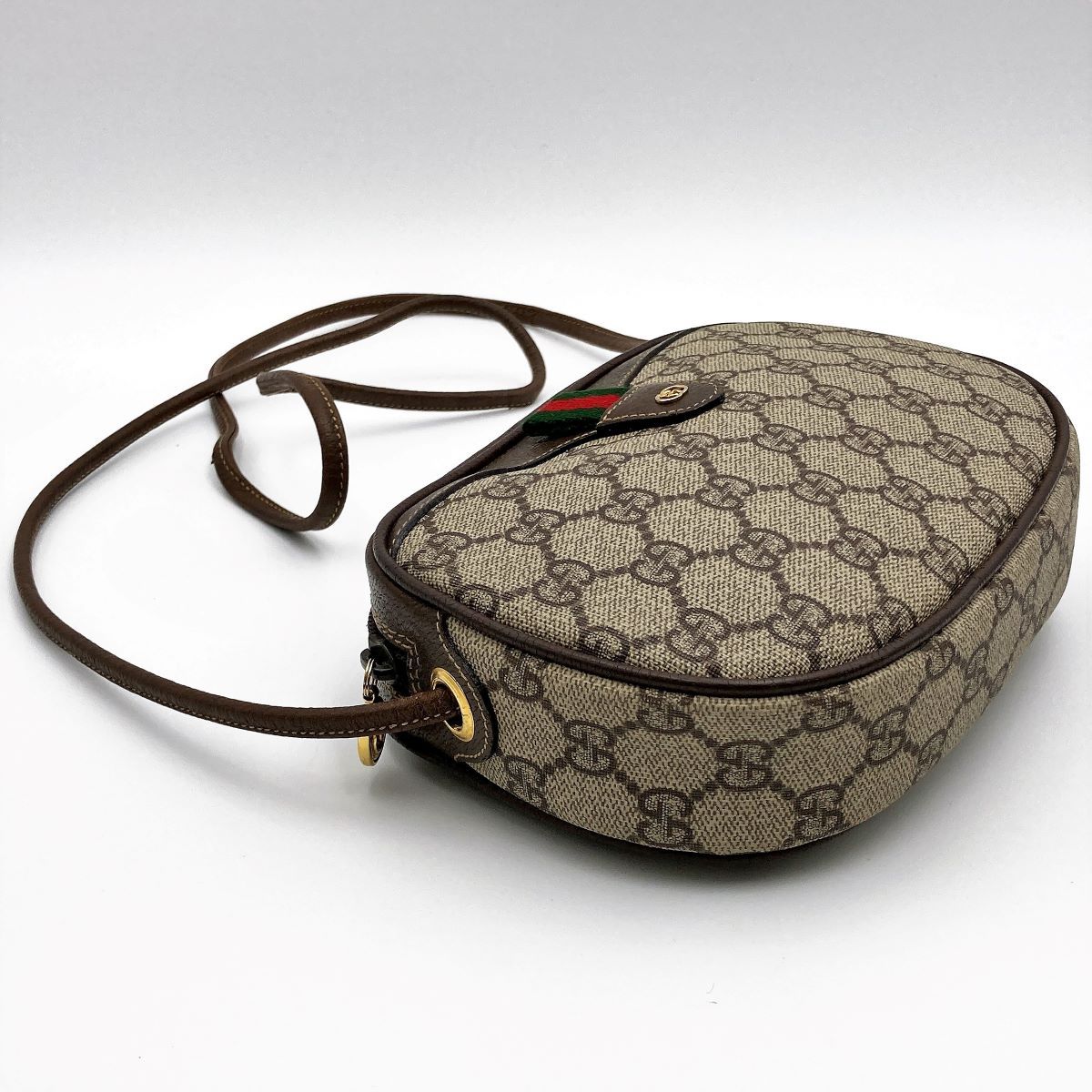 GUCCI オールドグッチ ショルダーバッグ GG 縦型 シェリー スプリーム GUCCI オールドグッチ ショルダーバッグ GG 縦型 シェリー スプリーム