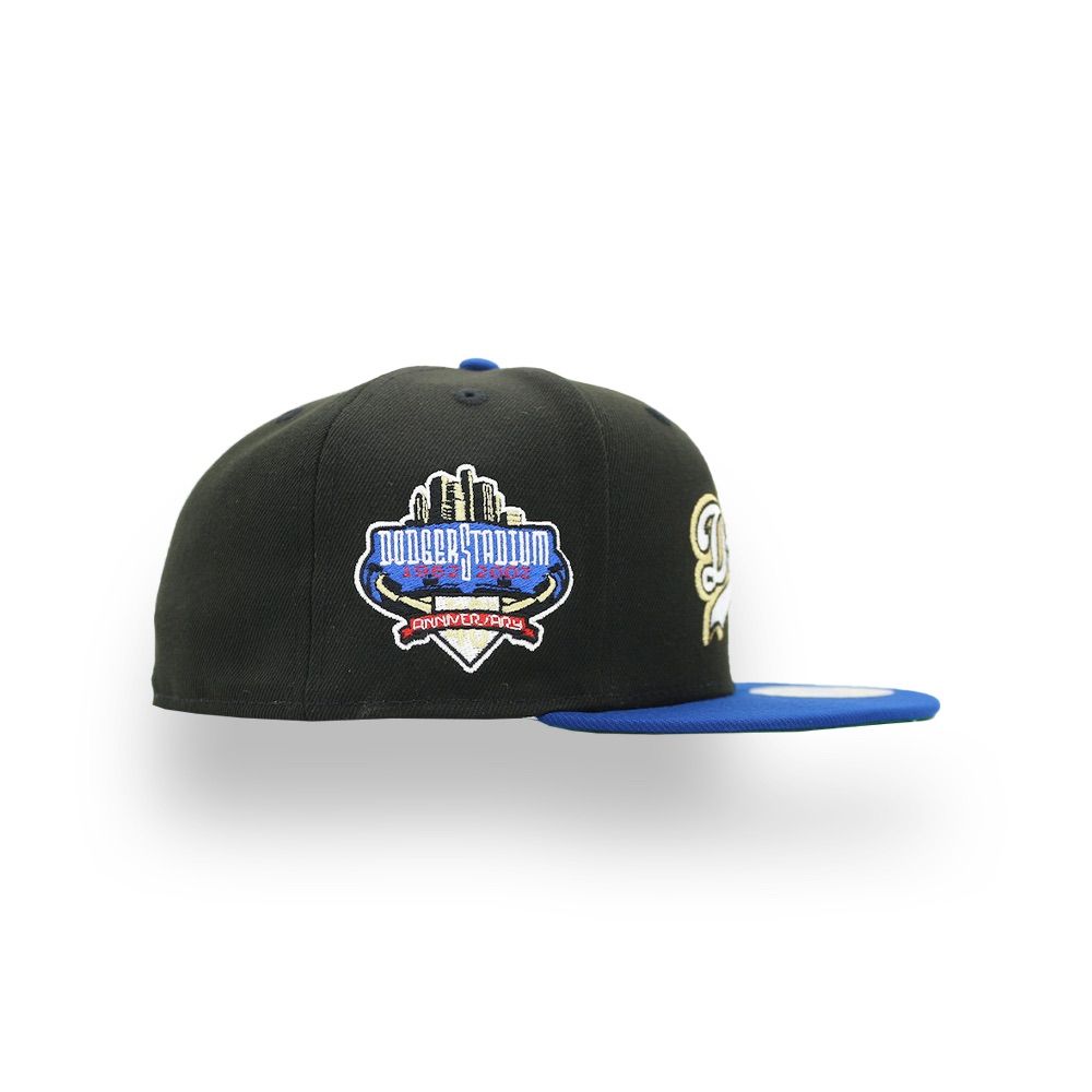 日本未発売 ニューエラ ロサンゼルス・ドジャース 40周年 サイドパッチ キャップ / NEW ERA LOS ANGELES DODGERS 40TH ANNIVERSARY SIDE PATCH 59FIFTY CAP [BLACK/ROYAL]