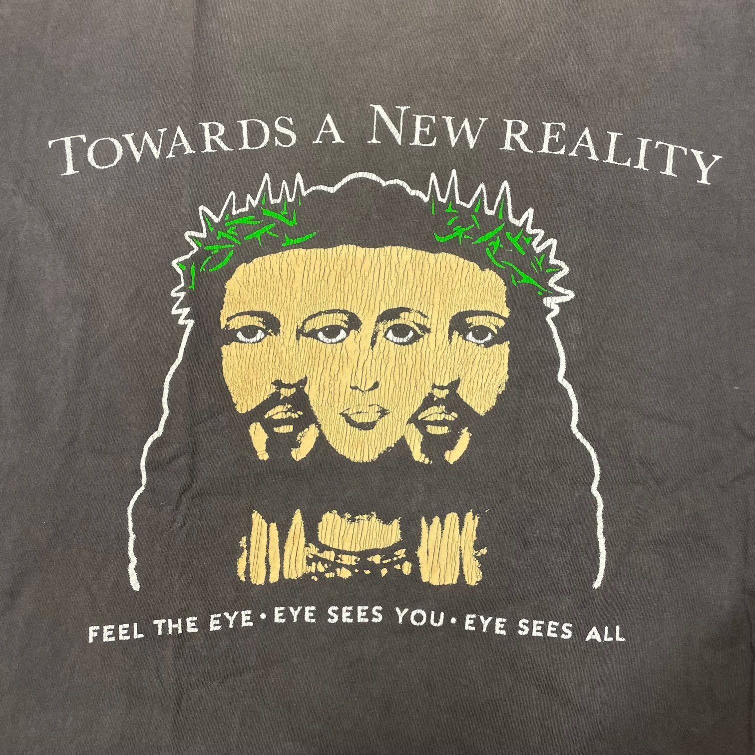 SAINT MICHAEL 21SS VISION SS TEE SM-S21-0000-006 プリント Tシャツ 