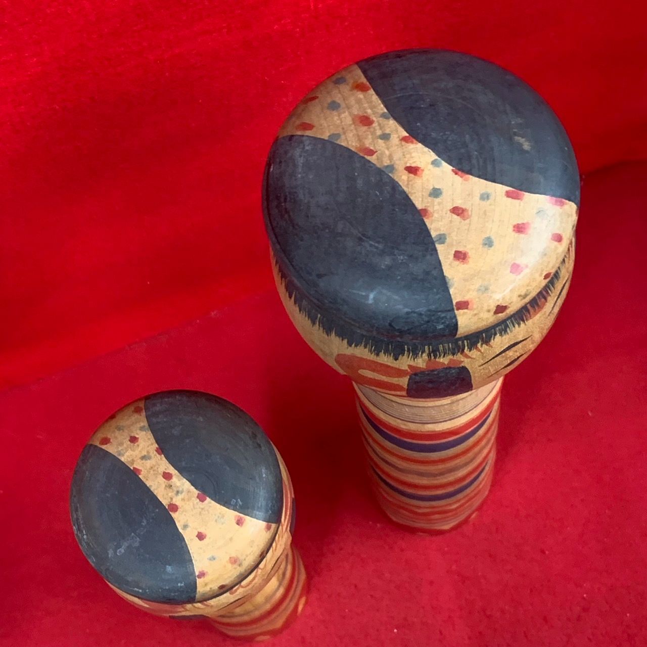 小関幸雄作 こけし 2体セット 置物 伝統工芸 郷土玩具 - メルカリ