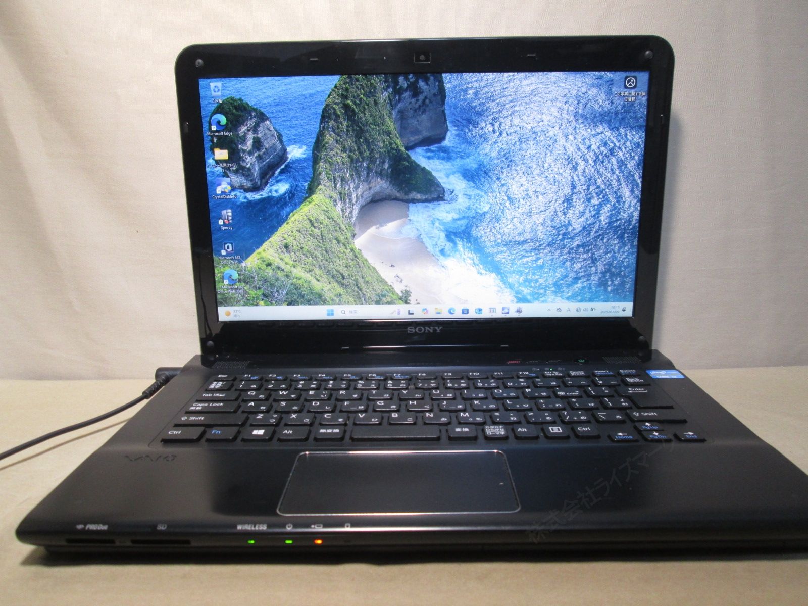 SONY vaio SVE1413AJ windows10