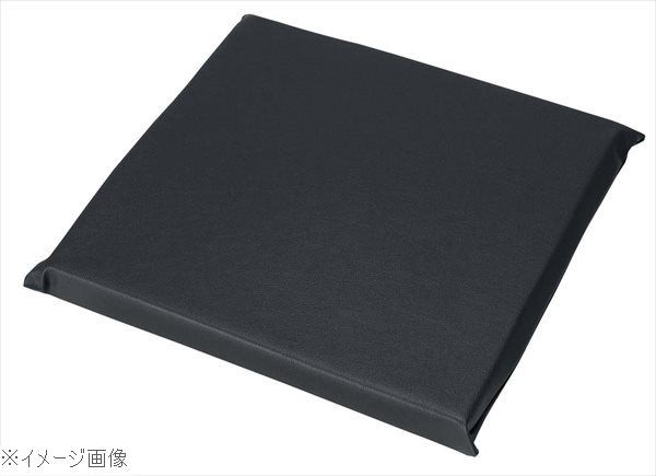 【新品】レザー 座布団 無地 ＡＡＵ０００３ 小 黒