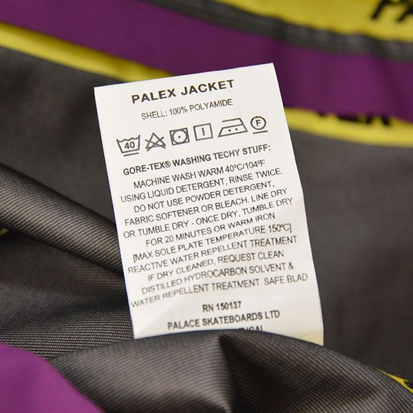 PALACE　パレス　PALEX GORE-TEX JACKET　ゴアテックス　マウンテンパーカー　ジャケット　ブルゾン　8054000170111