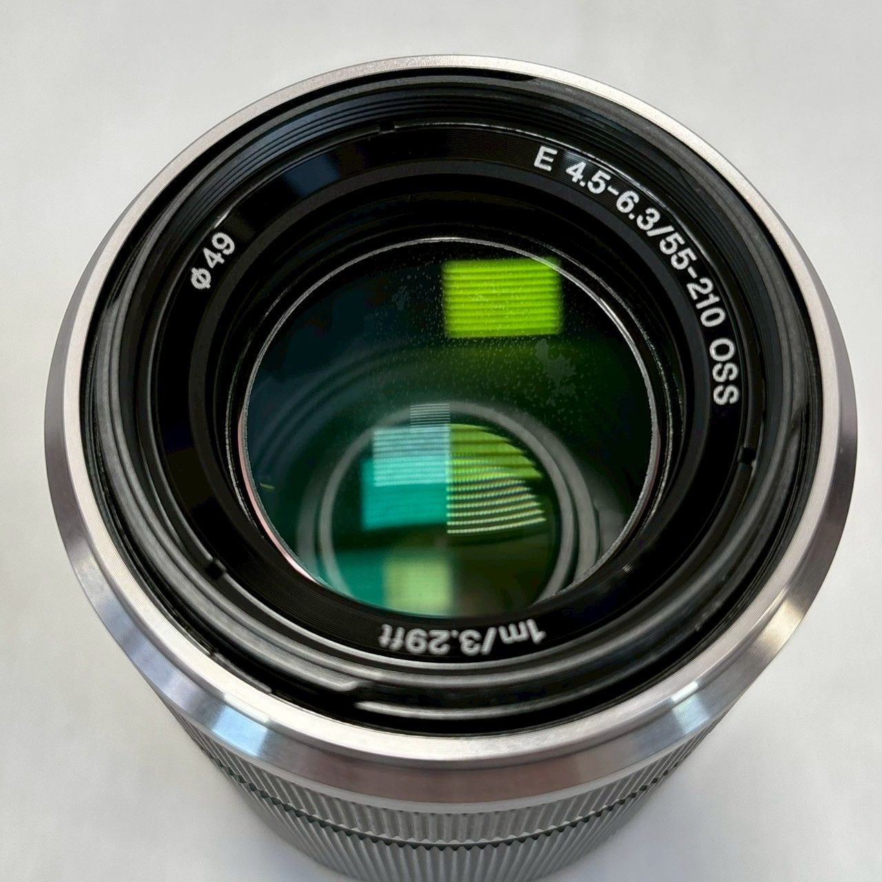 美品】SONY/E/55-210mm/F4.5-6.3/OSS/SEL55210/シルバー/No.460 E 55-
