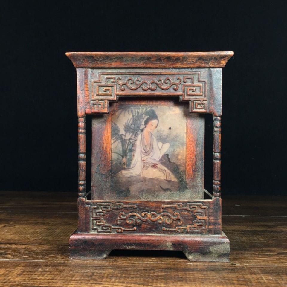 大清雍正夜光磁器百鶴舞う図天球瓶 収蔵品 美品 景徳鎮 現代工芸品