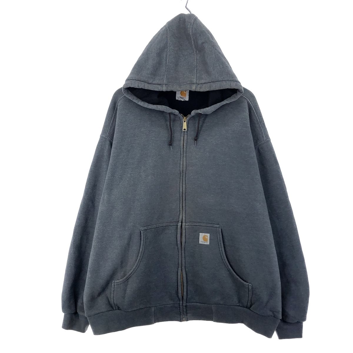 古着 ビッグサイズ カーハート Carhartt スウェットフルジップパーカー