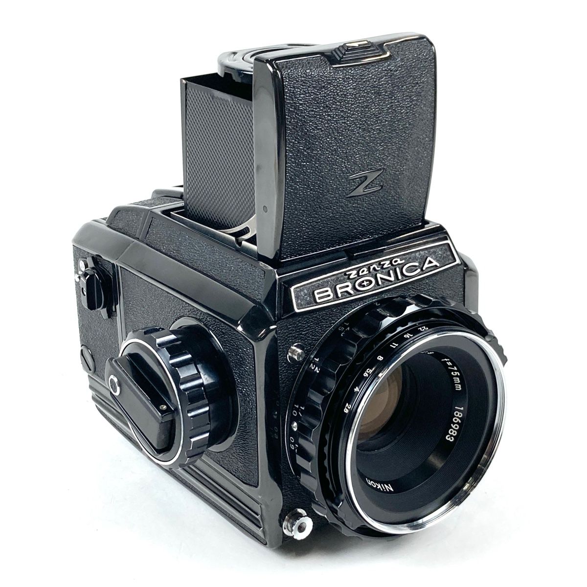 ゼンザブロニカ Zenza Bronica S2 後期 + NIKKOR-P 75mm F2.8 中判