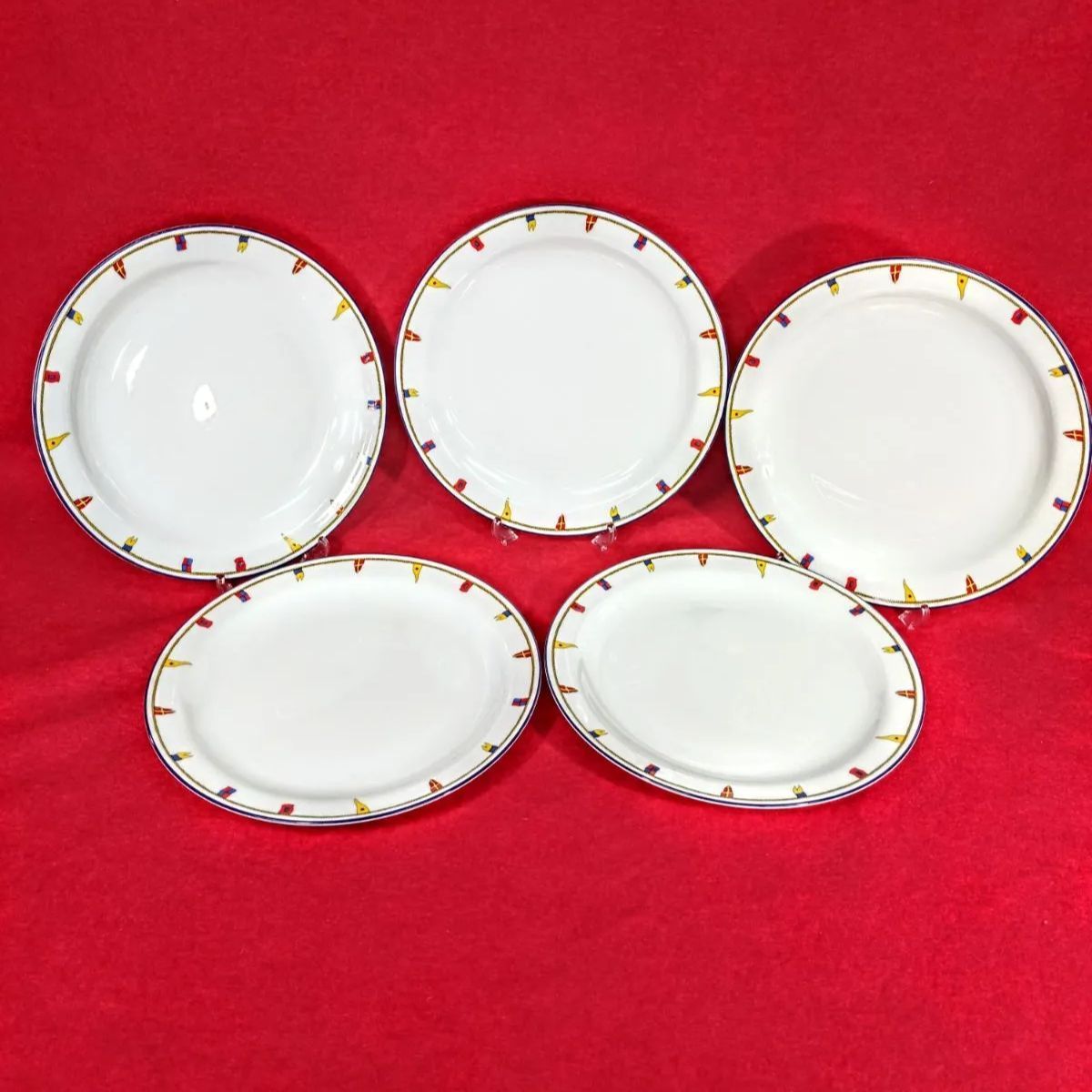 リチャードジノリ　大皿　5枚 美品・セット格安】Richard Ginori リチャード・ジノリ 大皿 5枚セット