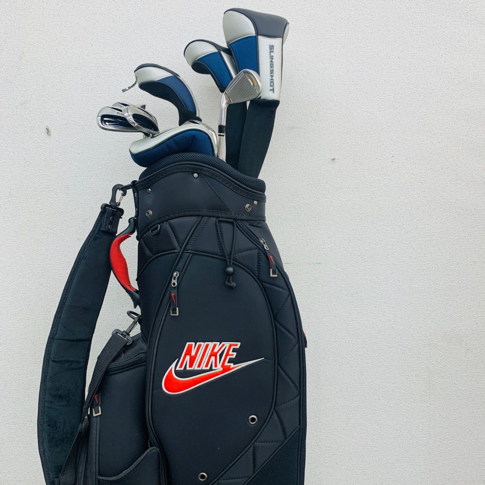 NIKE ゴルフセット SLINGSHOT UNIFLEEX 11本セット キャディーバッグ 