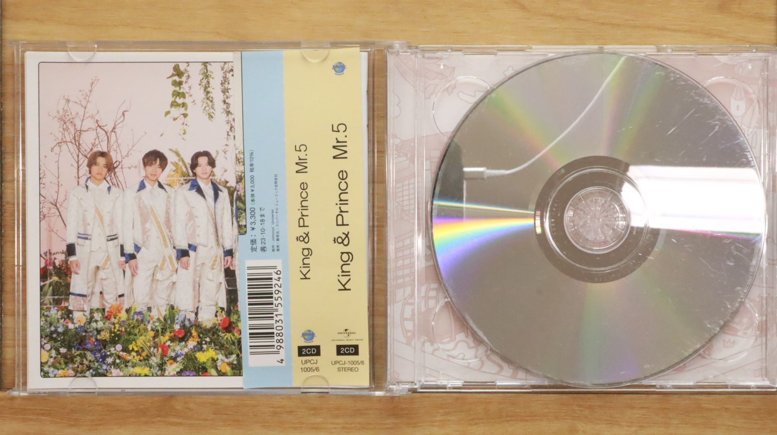 国内盤CD☆キングアンドプリンス/King & Prince□ Mr.5 (通常盤