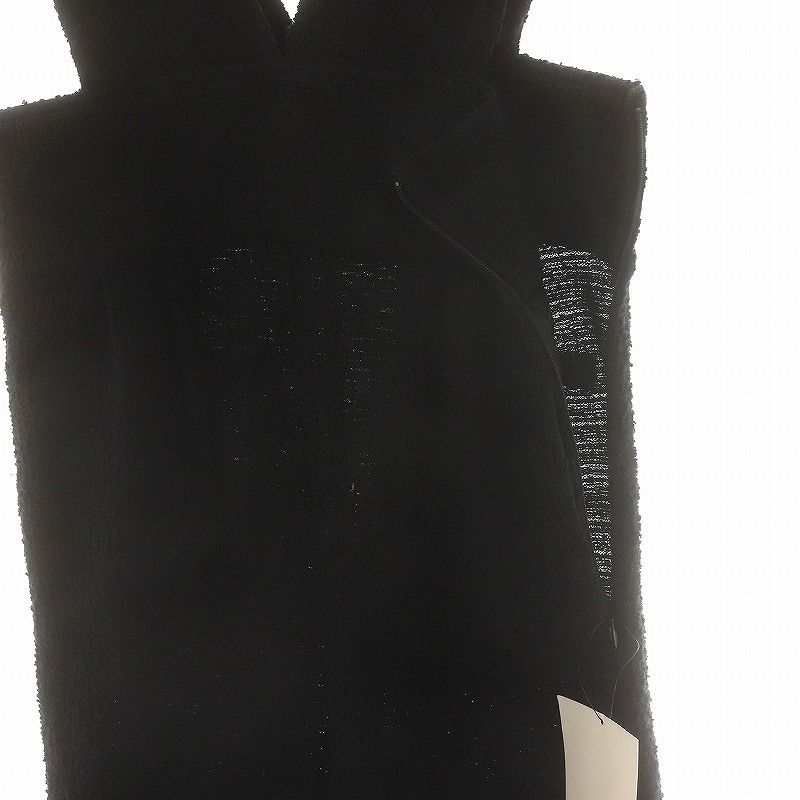 未使用☆メゾンドドルチェ ツイードサロペットパンツ ブラック