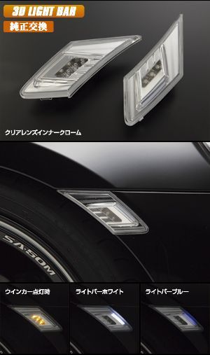 コンパクト発送 トヨタ 86 ZN6 スバル BRZ ZC6 LED サイドマーカー 