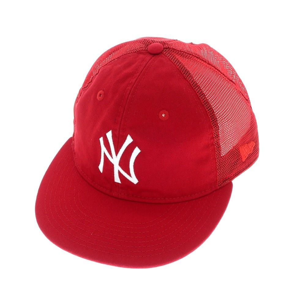 【中古】ニューエラ NEW ERA BEAMS別注 メッシュ BBキャップ レッド【メンズ】