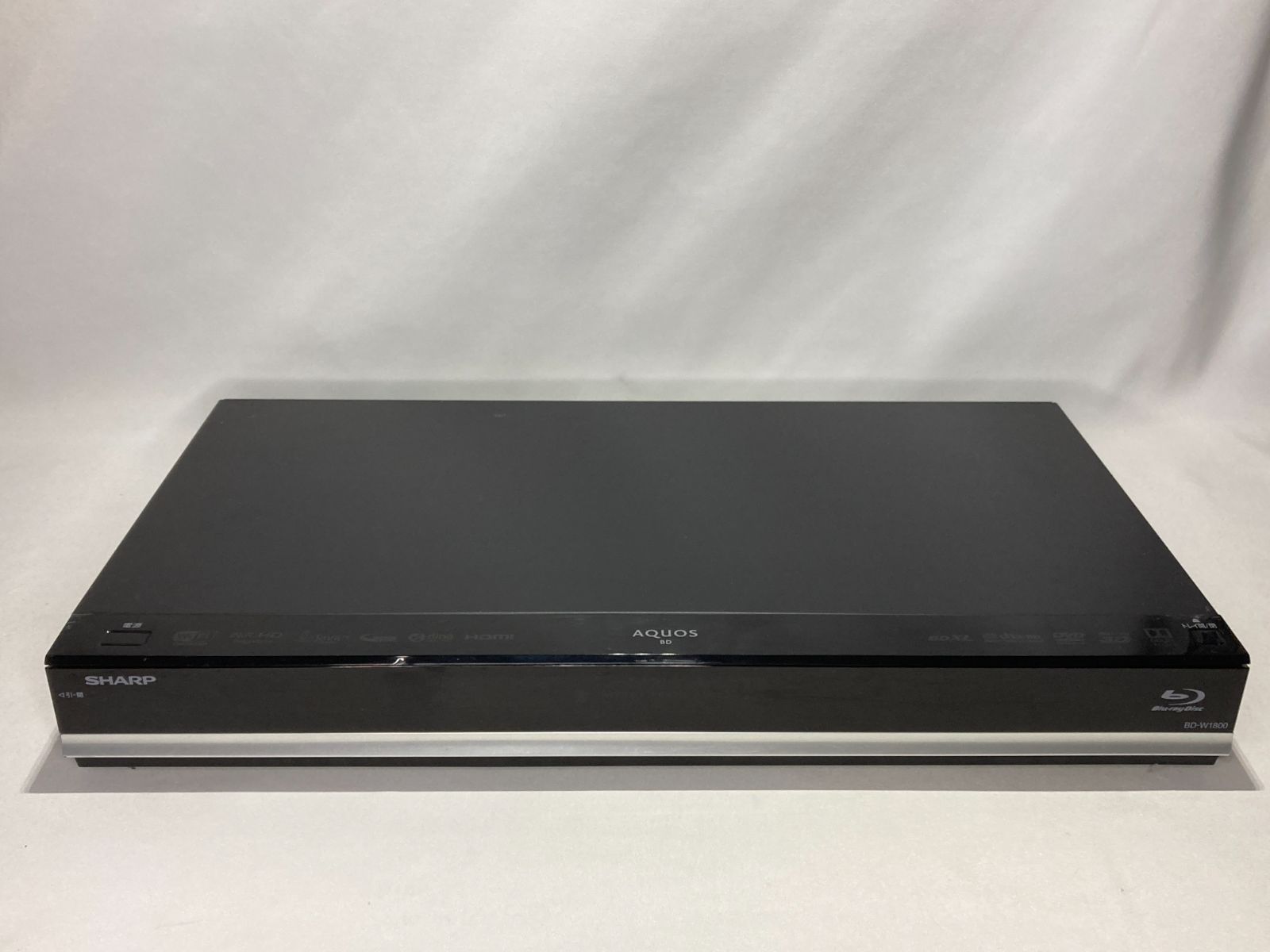訳ありSHARP AQUOSブルーレイレコーダーBD-W1800 ドラ丸1TB 中古 SHARP