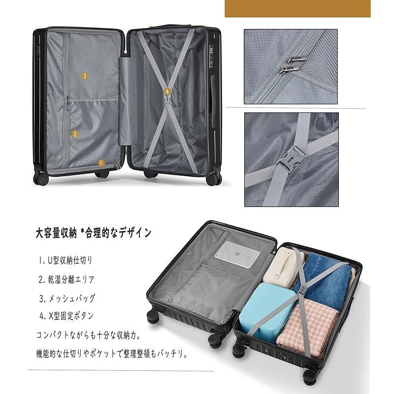 サムソナイト ソフト キャリーケース コンパクト レザー プラム 4輪