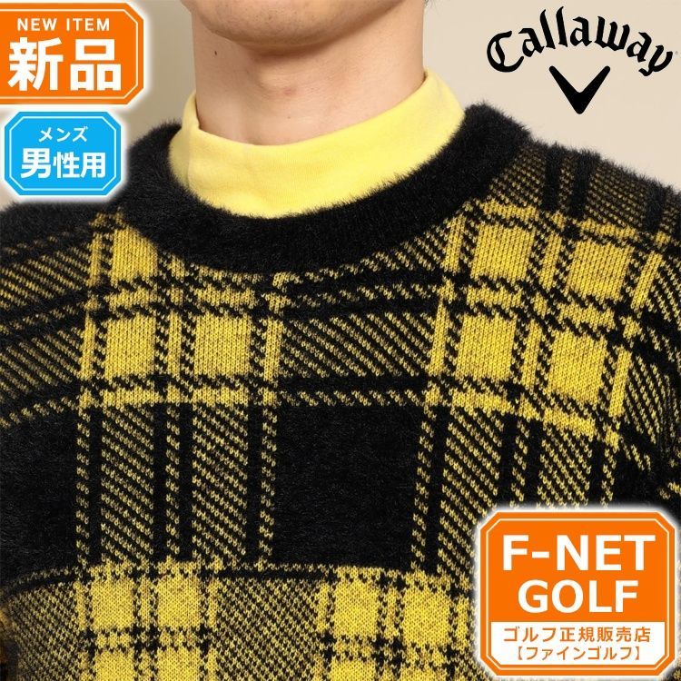 新品 【1061イエロー】秋 冬 Callaway GOLF キャロウェイ ゴルフ