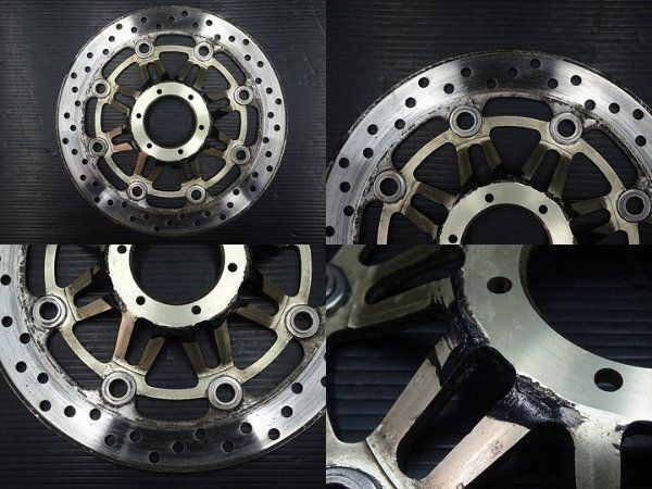 ホンダ CB400SFVK NC39 純正 フロントブレーキディスクローター HO-C-046 BRIGHTFACE_UK