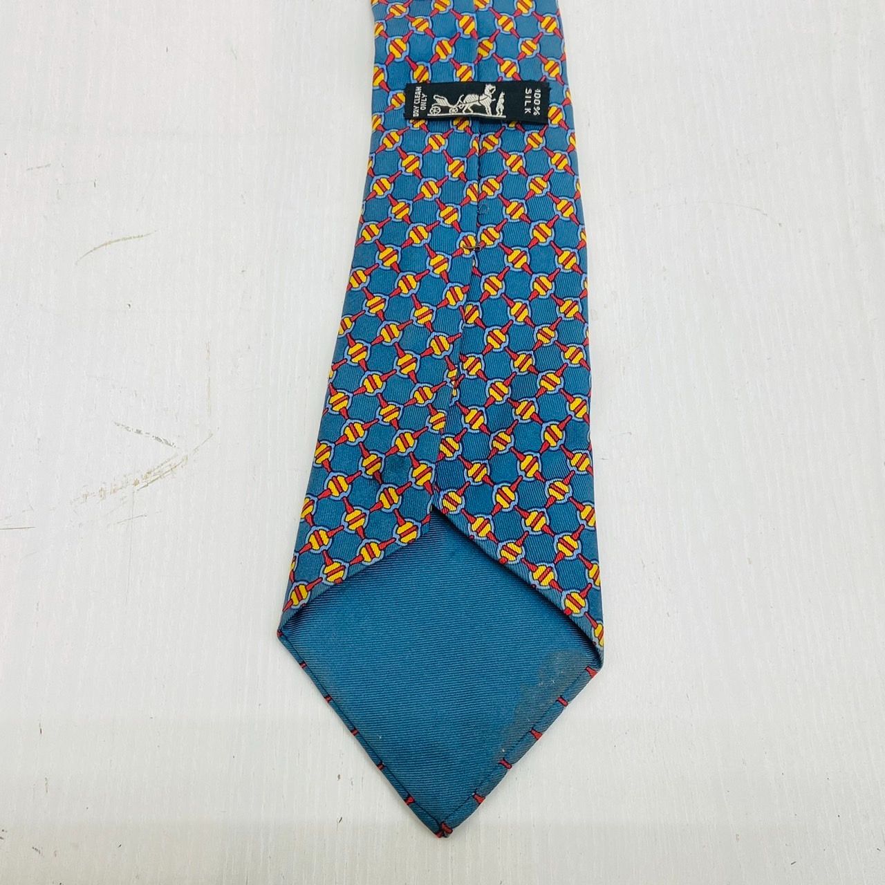 美品✨最高級の逸品✨ HERMES エルメス ネクタイ シルク Hマーク ブルー HERMES エルメス ネクタイ H柄 高級シルク - メルカリ