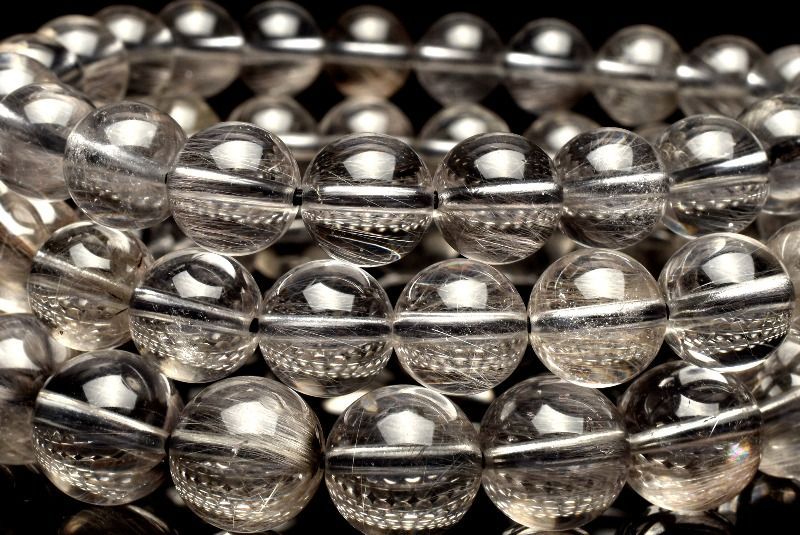 ☆高品質☆【ブレスレット】シルバールチルクォーツ (2A) (約9