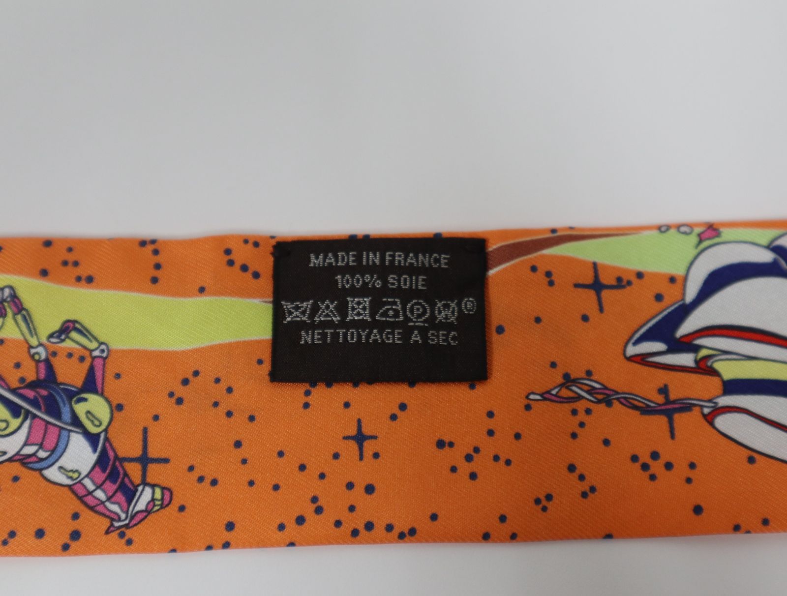 エルメス] ツイリースカーフ レディース バンダナ SPACE DERBY