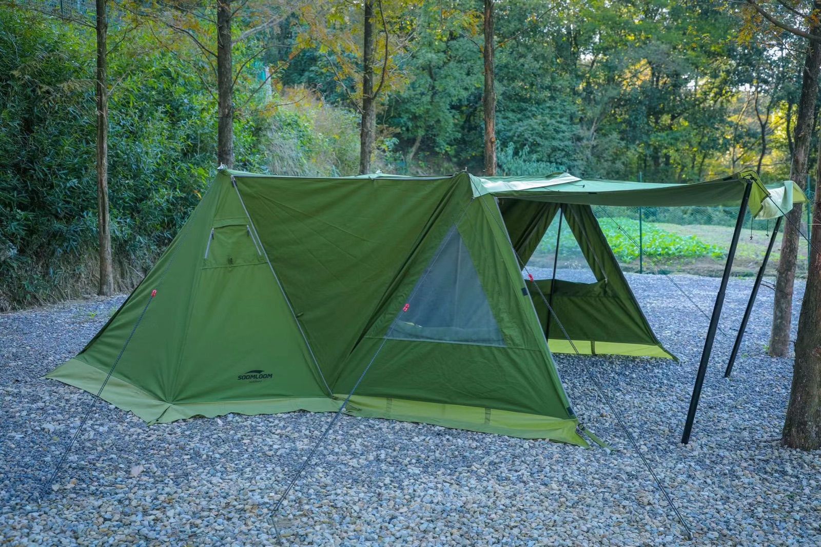 超歓迎された】 テントMilitary tent X-large専用 連結フロント