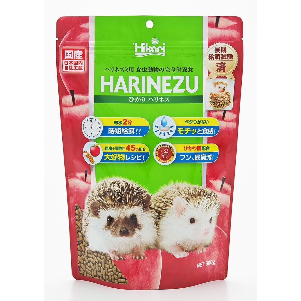 （まとめ買い）キョーリン ひかり ハリネズ 300g 小動物用フード 【&times;6セット】