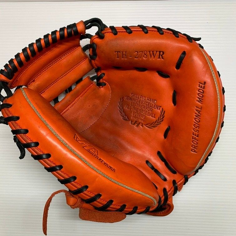 中古品 ハタケヤマ HATAKEYAMA 軟式 キャッチャーミット TH