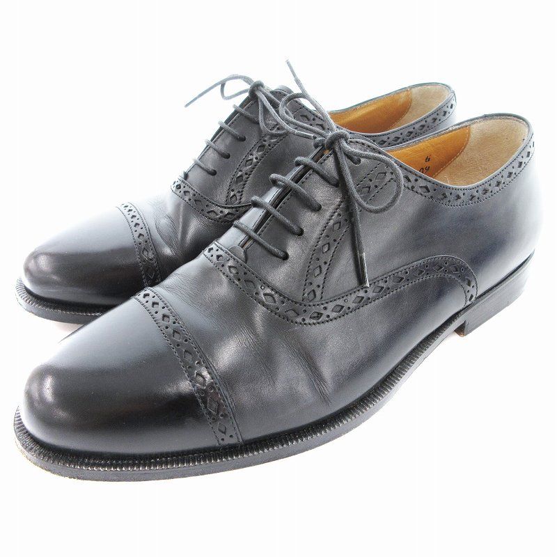 サントーニ クォーターブローグシューズ　6 サントーニ SANTONI CLASSICO ビジネスシューズ 革靴 クォーター