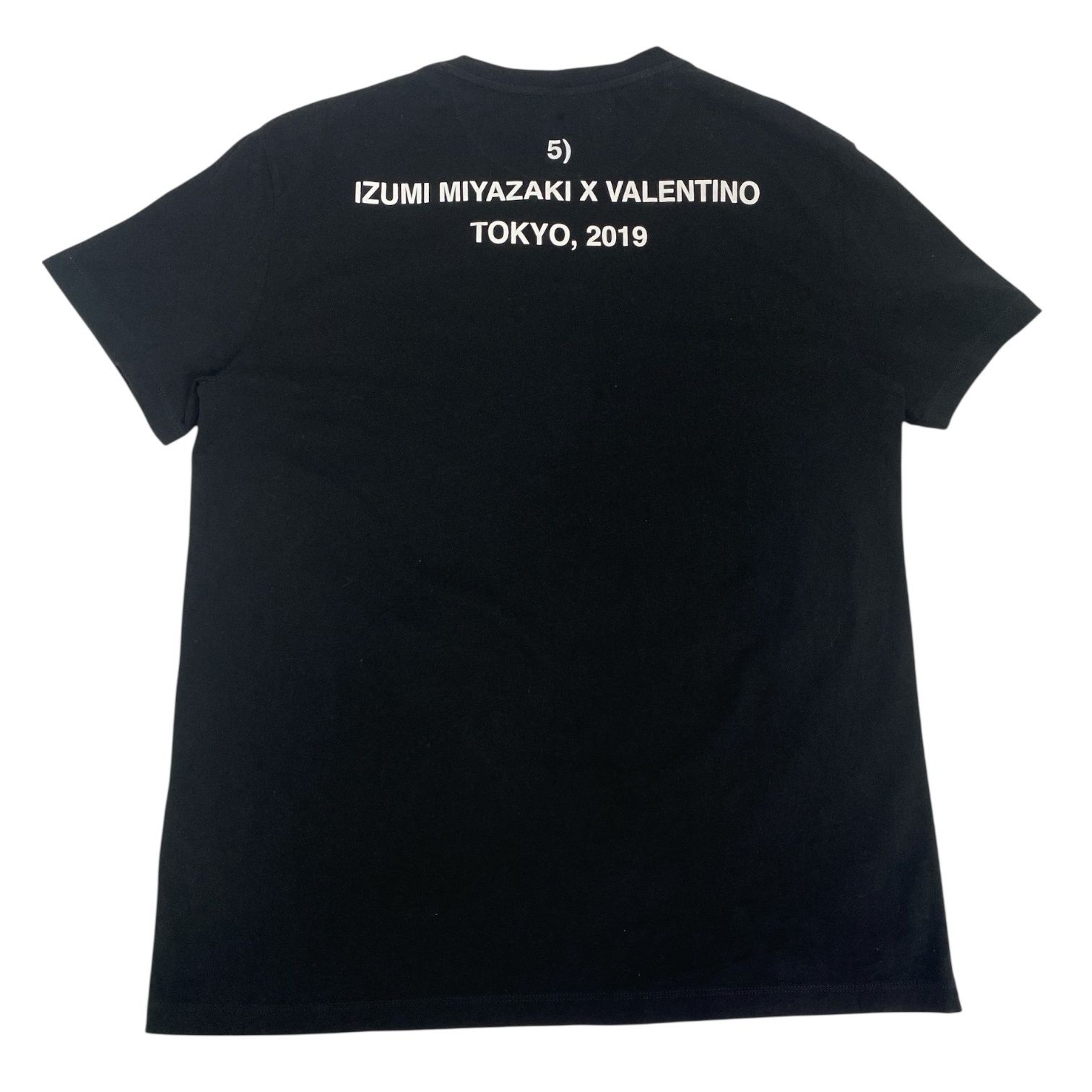 極美品 VALENTINO ヴァレンティノ Tシャツ 宮崎いず美 限定 ブラック 