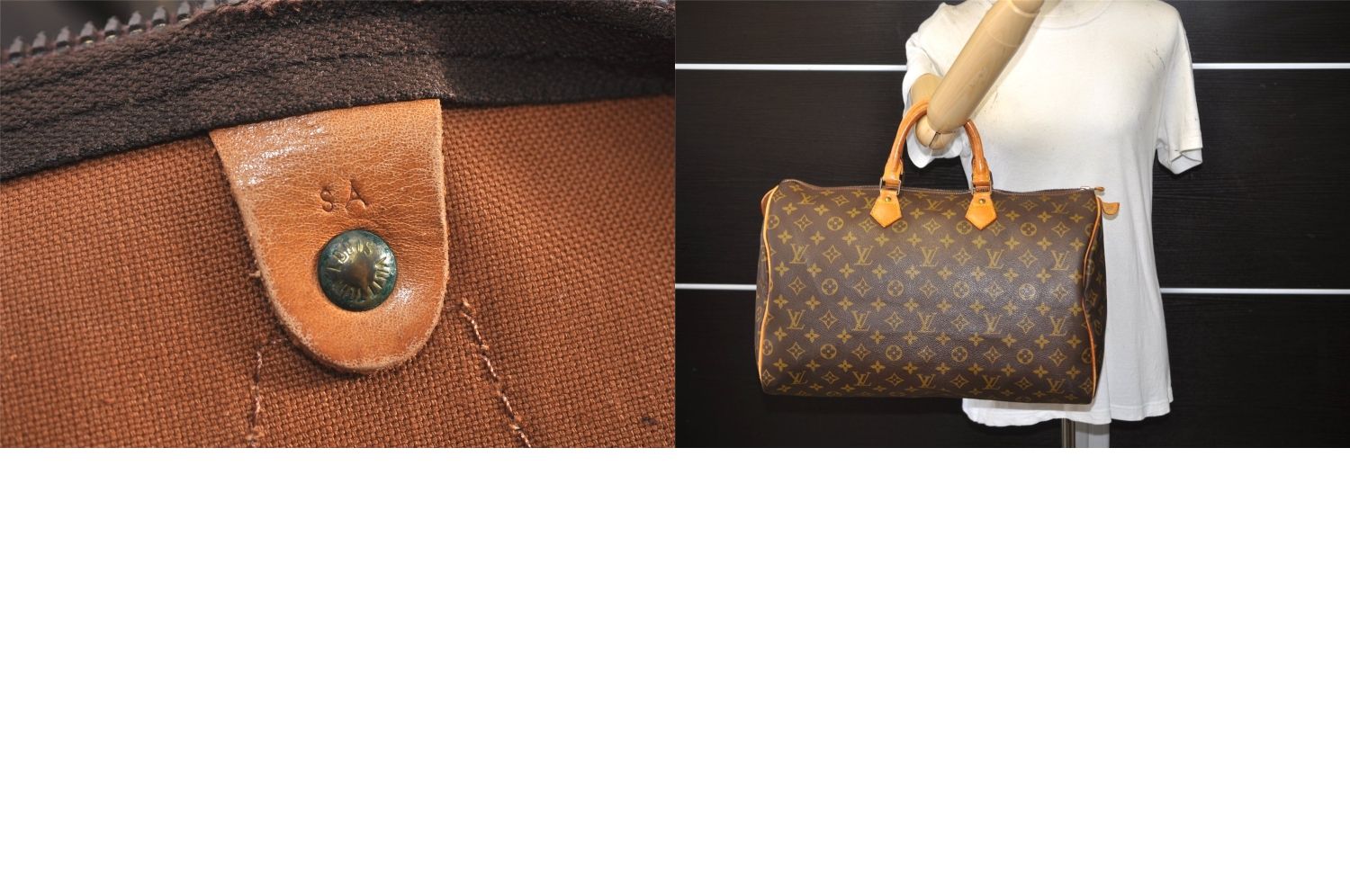 LOUIS VUITTON ルイヴィトン モノグラム スピーディ 40 ハンド