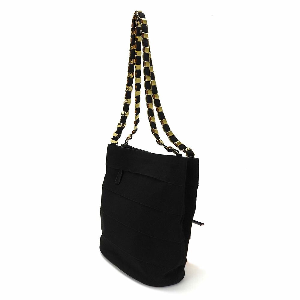 中古】 サルヴァトーレフェラガモ チェーン トートバッグ ショルダー  