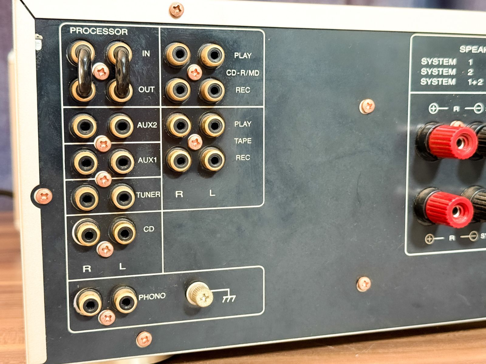 簡易動作確認 marantz pm8000 F1N プリメインアンプ ジャンク marantz PM8000 プリメインアンプ シルバー 中古動作確認済み