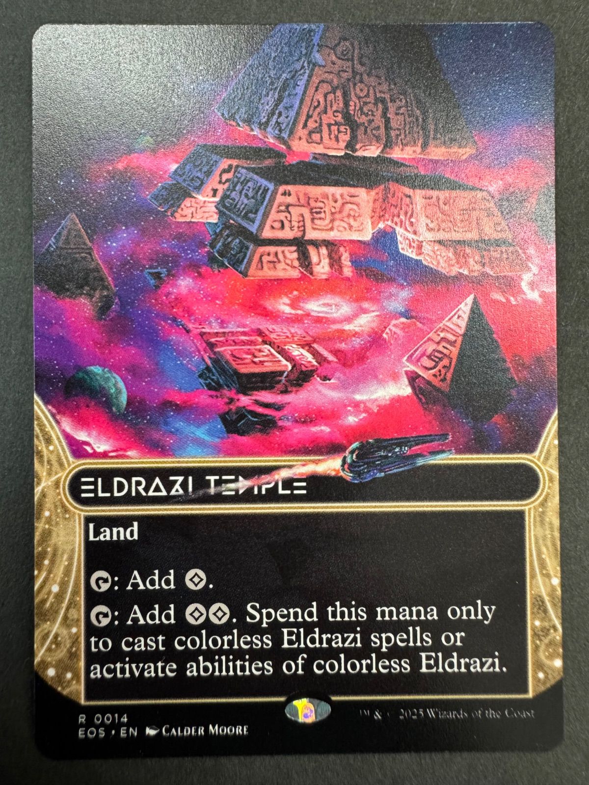 mtg エルドラージの寺院　英語　foil SLD版 Foil】《エルドラージの寺院/Eldrazi Temple》[ROE] 土地R