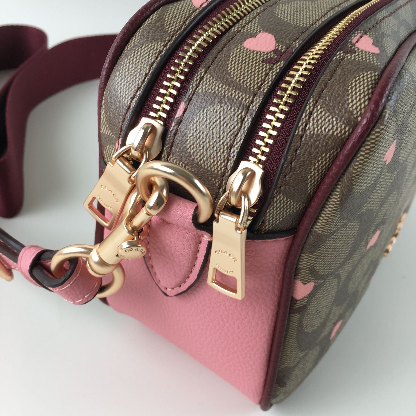 新品 COACH コーチ バッグ 3239 花柄 ショルダーバッグ 2WAYバッグ  