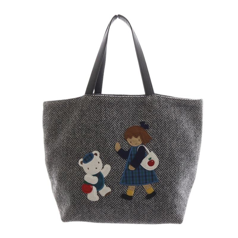 ファミリア Familiar 2022秋のファミリアショー トートバッグ 黒