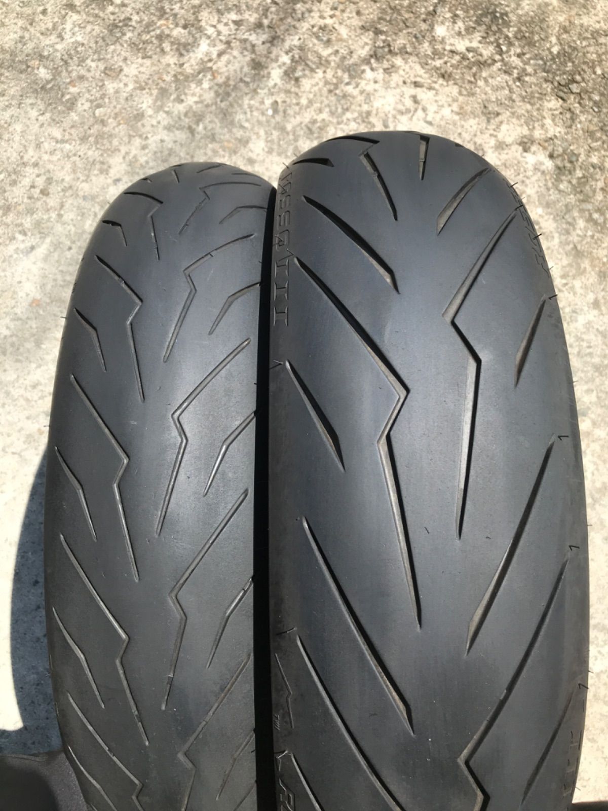 ピレリ ロッソⅢ 前後セット 110/70R17 140/70R17 199