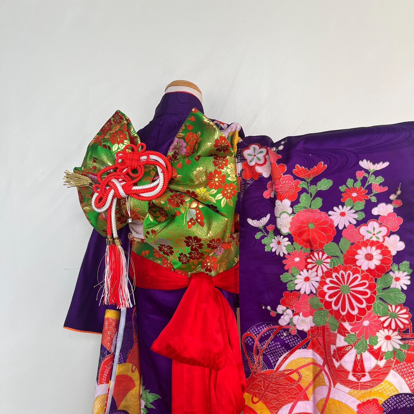 七五三 7歳 女児 着物 襦袢 2点セット B4 ファッション