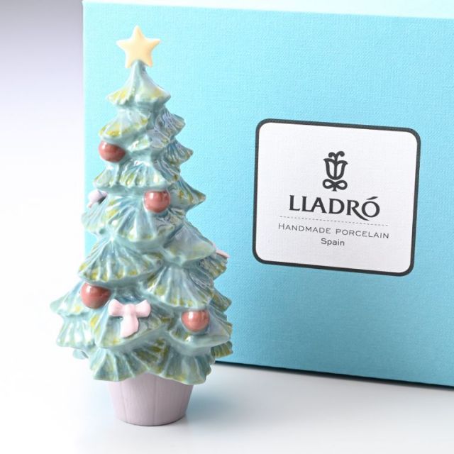 新品 リヤドロ クリスマスツリー フィギュア 人形 Xmas Christmas
