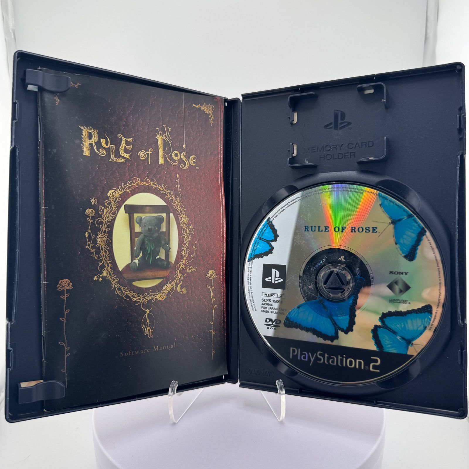 アウトレット大特集！ RULE of ROSE ルールオブローズ PS2 説明書付き 動作 済み プレイステーション2 ソフト ファッションアプリ
