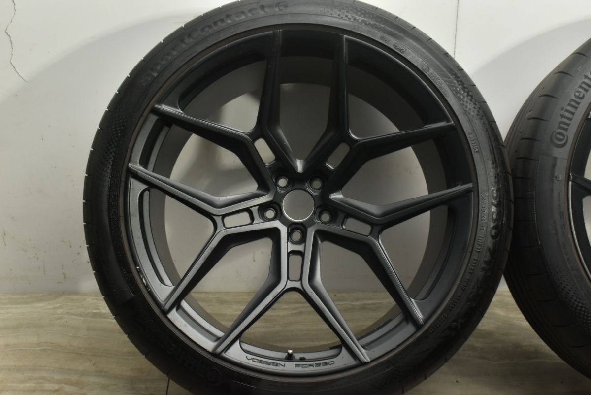 【大口径】VOSSEN EVO-4 23in 10.5J+0 12J+18 PCD112 コンチネンタル スポーツコンタクト6 295/35R23 335/30R23 アウディ RSQ8 即納可能