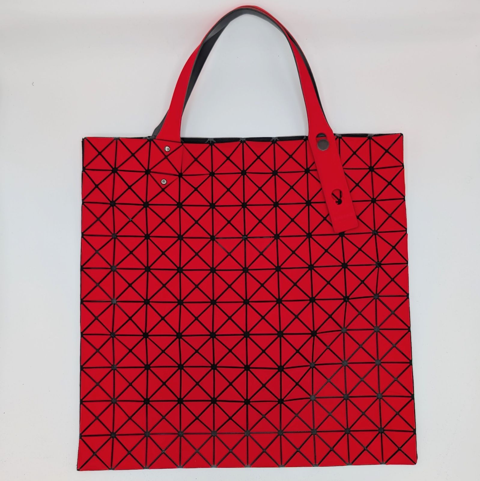 だーまえBAO BAO ISSEY MIYAKE 幾何学模様 トートバッグ 美品BAOBAO幾何学模様トートバッグ