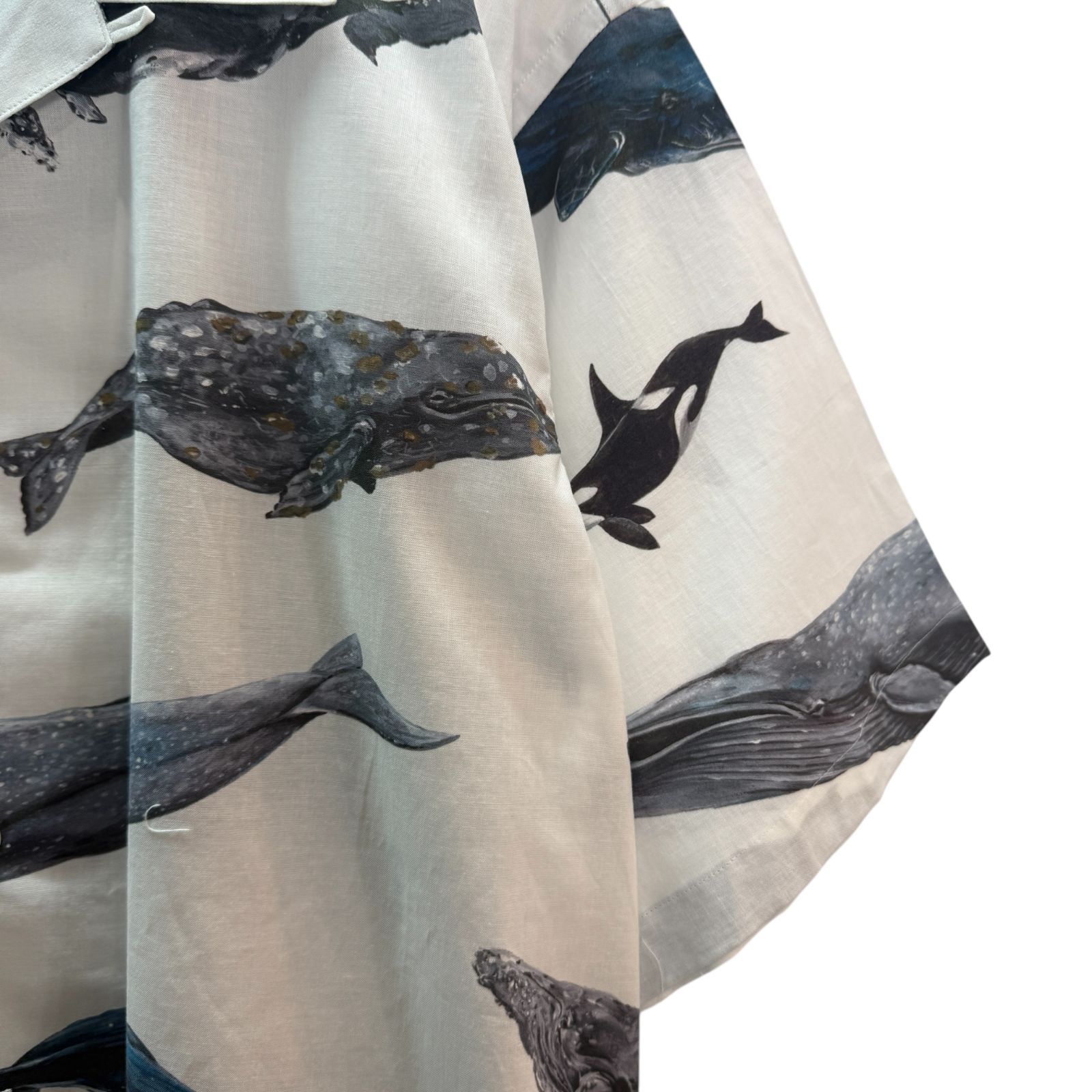 DESCENDANT SEAFARERS TEXTILE SHIRTサイズ2 美品】サイズ4 ディセンダント DESCENDANT 25SS／ SEAFARERS
