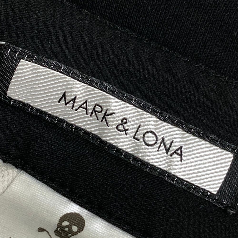 サイズ：36 MARK&LONA マークアンドロナ  インナー付 ストレッチスカート  ブラック系 [240101488899] ゴルフウェア レディース ストスト ゴルフ サイズ：36 MARK&LONA マークアンドロナ インナー付 ストレッチ